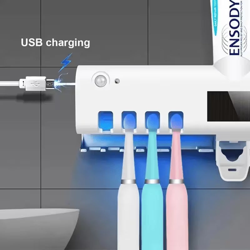 Porta Cepillos UV Automático | Higiene Total